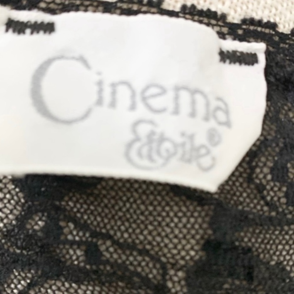 Vintage 90s Y2K Cinema Etoile Victorian Goth Dress S - 4 - Picture 7 of 10